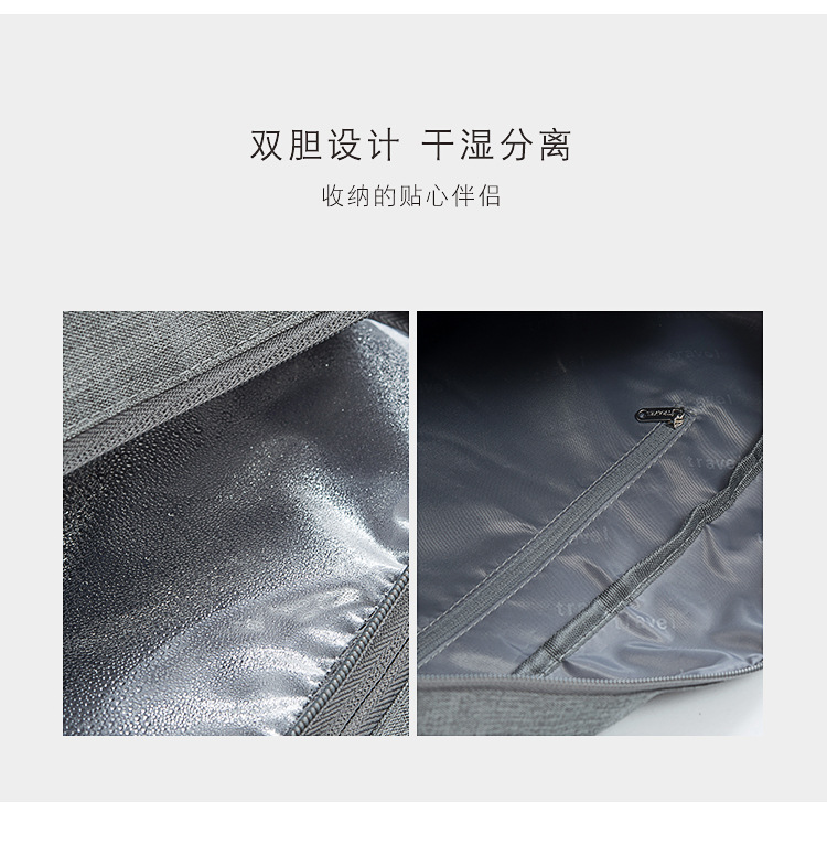 健身包男士干湿分离包防水衣物收纳运动游泳包跨境优选可订制logo详情图4