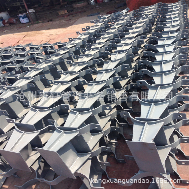 J4T型管托加筋管夹型 化工J4T型管托加筋管夹型 带管夹T型管托