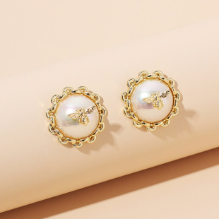 New Rhinestone Retro Earrings display picture 10