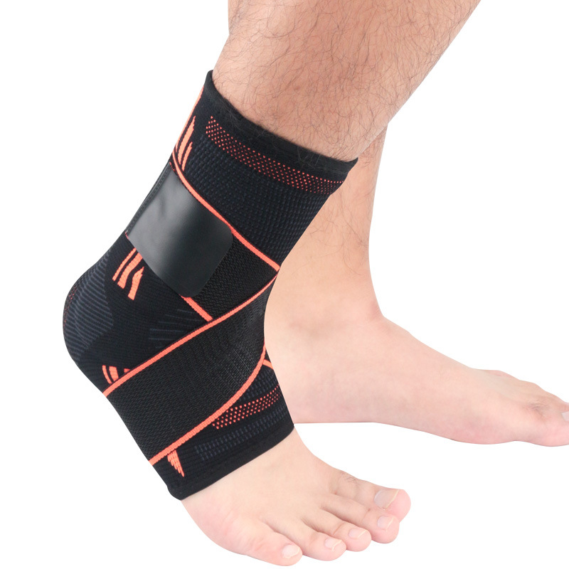 批发运动护踝套绷带加压硅胶支撑脚腕篮球足球登山健身防扭脚护具