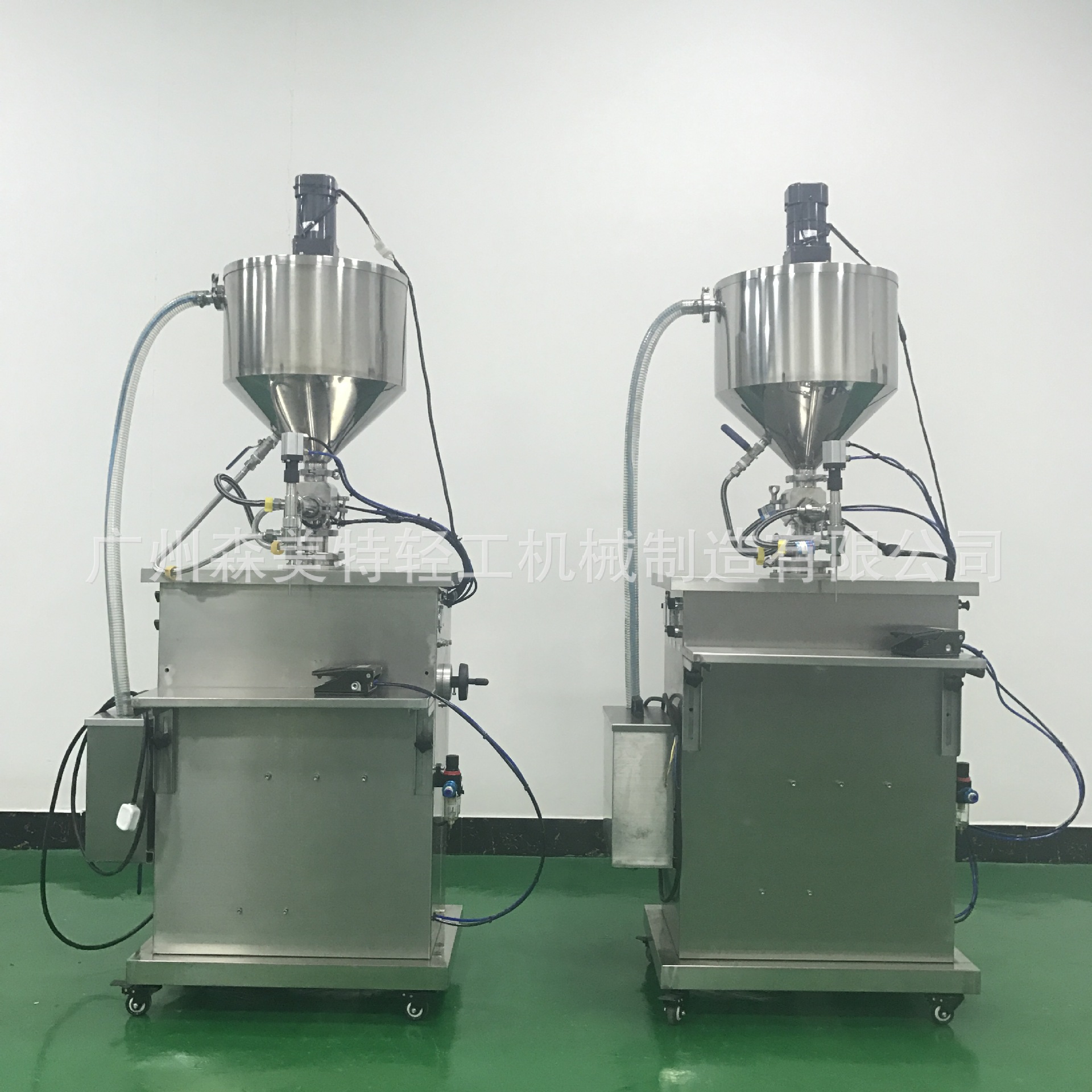 恒温加热搅拌灌装机 蜡灌装机 凡士林 膏体加热搅拌灌装机