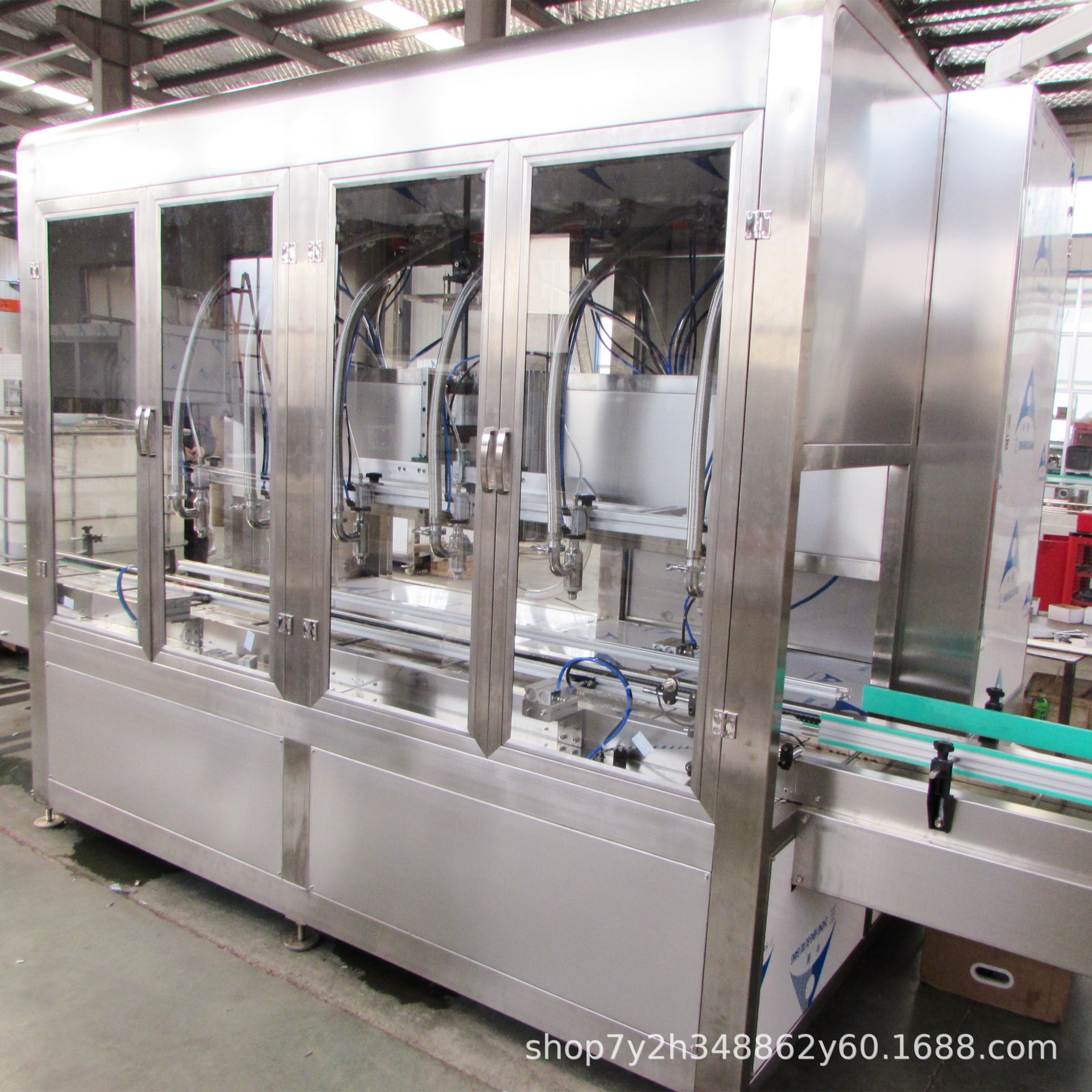 全自动液体称重灌装机  全自动润滑油1L-5L称重灌装机   厂家定制