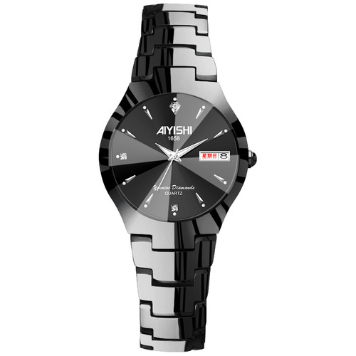 AIYISHI 1658 Men's Swiss Business Quartz Automatic Waterproof Couple's Watch