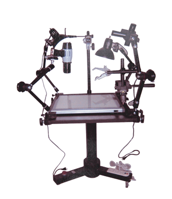 ZWT-III型多功能痕迹物证照相载物台