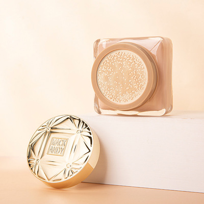 玛可安迪草本精华底妆美颜气垫霜遮瑕保湿隐形毛孔提亮肤色粉底霜|ms