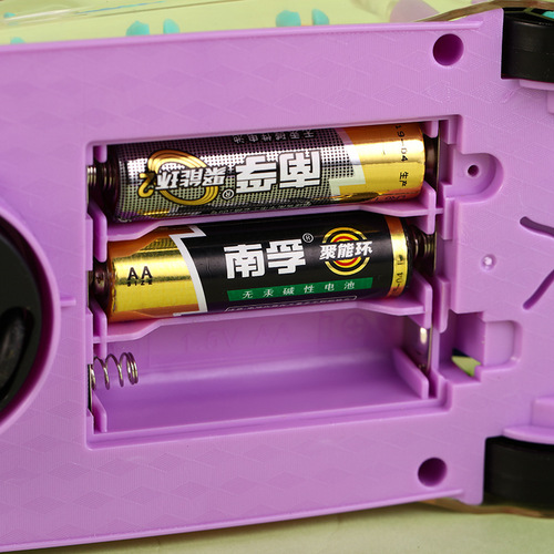  New Creative Electric Transparent Gear Car Mini Scooter Car Model Children's Music Toy Wholesale