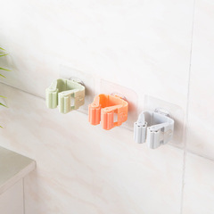 家用粘鈎牢固無痕掛鈎 密封無痕貼拖把掛鈎 衛生間免打孔拖把夾