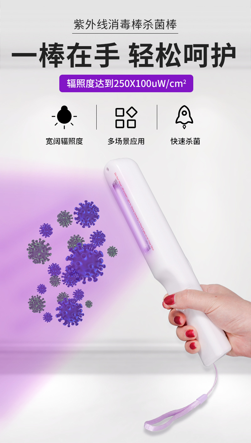 灰色电源口紫外线杀菌棒中文_01