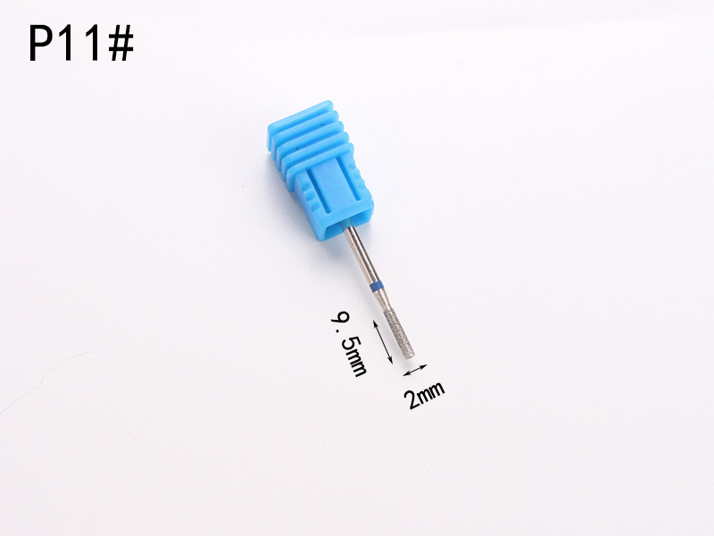 Cruz-frontera cabeza de pulido de uñas de alta calidad esmeril cabeza de molienda eléctrica máquina de molienda de piel muerta