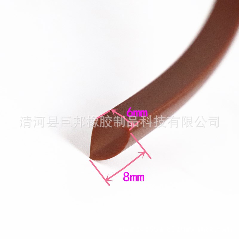 供应欧式家具五金皮条木门玻璃密封条防撞条橡胶条三角半圆压条