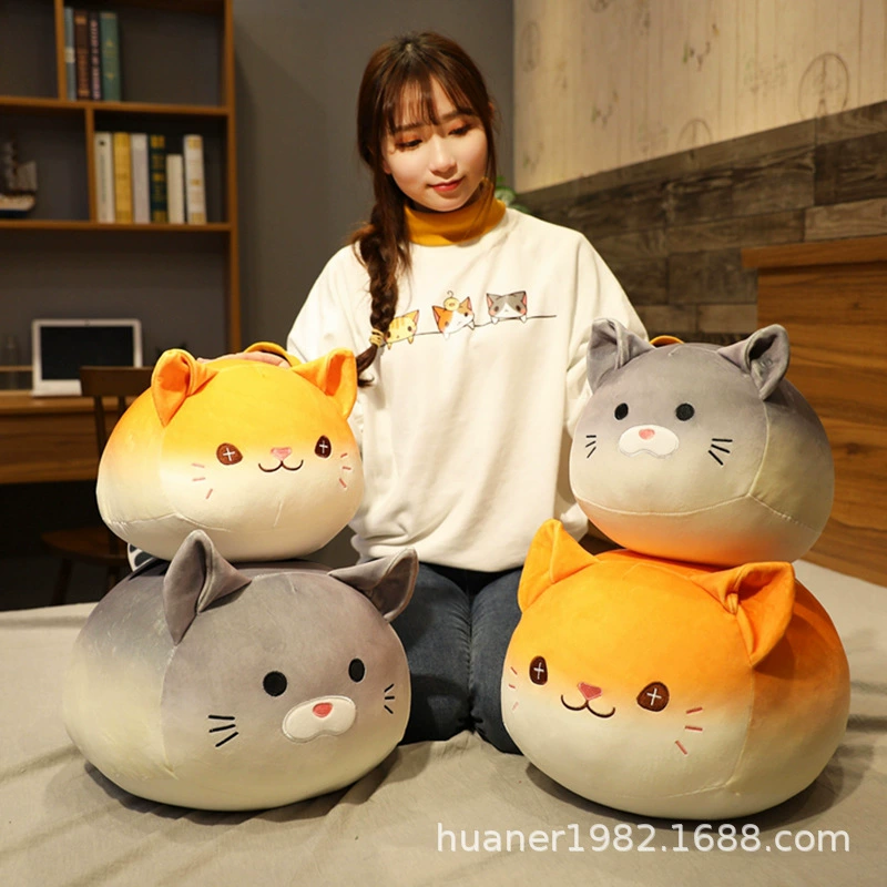 Плюшевая кукла, подушка для сна, игрушка, хлеб, кот