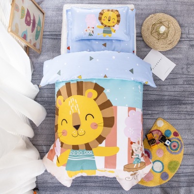 pure cotton children kindergarten quilt Three-piece Suite Cotton Six piece set Siesta quilt Cotton Mat wholesale