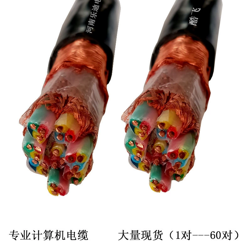 Computer cable DJFVP polyfricon -resistant high -temperature wire woven shielding DJYPV/DJF46P46P/KFFP