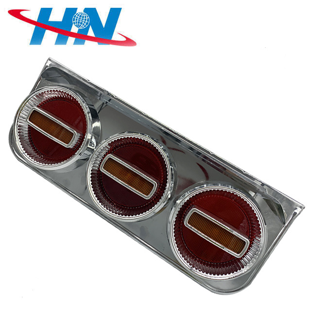 Coche camión bomba camión remolque impermeable durable anti-Smashing 24V luz de freno de la luz trasera del camión se convierte en LED montaje de la luz trasera