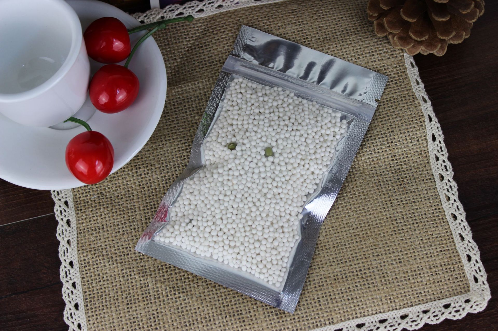 18*26铝箔袋半透明阴阳袋自封袋密封食品袋干果包装袋 批发