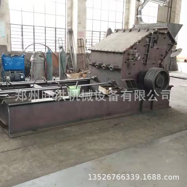 花岗岩制砂机 液压开箱式细碎制砂机 板锤石英砂数控变频制砂机