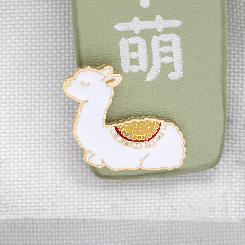 New Fashion Alpaca Alloy Drip Brooch display picture 9