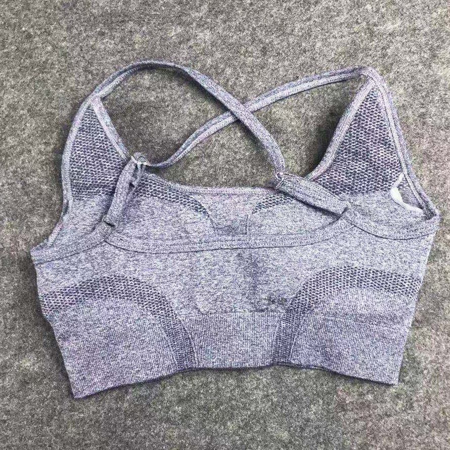 seamless sexy sports bra shorts two-piece  NSLX18356