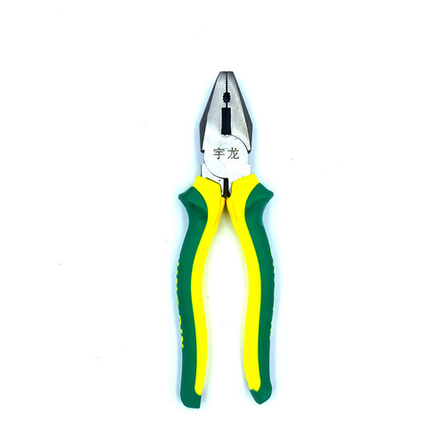 Factory direct sales pure steel forged Yulong 8-inch wire pliers industrial grade vise multi-functional labor-saving 8-inch hand pliers