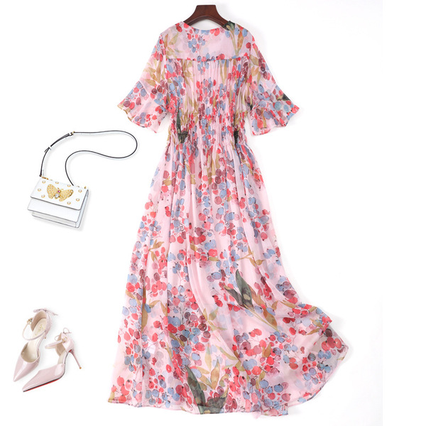 Fresh cute shiffon dress