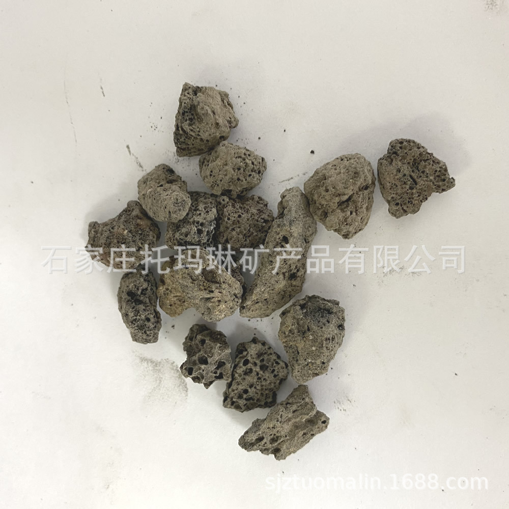厂家销售火山石粉 建材 火山石厂家 10-20厘米