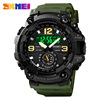 Neon street shockproof plastic swiss watch, sports dial, stepper, digital watch, digital display