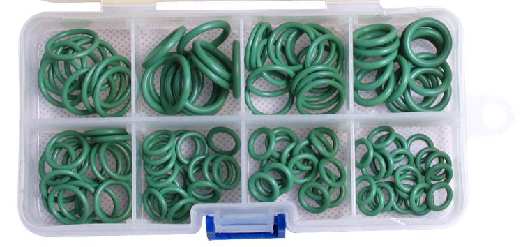 Free shipping special price 18 grid rubber ring green 18 grid rubber ring purple car air conditioning compressor sealing rubber ring O-ring