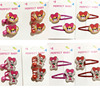 Children's hairgrip, fashionable fresh hair rope, Japanese and Korean, with little bears, Birthday gift