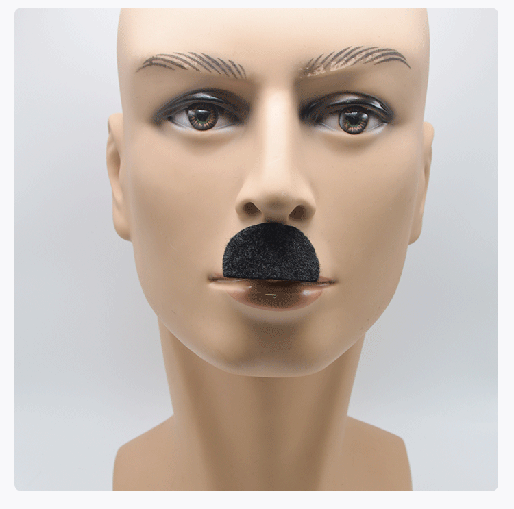 Shengyi Foreign Trade's best-selling masquerade ball props, realistic gentleman pirate beard, mustache, Halloween costume beard detail image 5