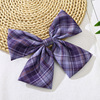 Hairgrip with bow, uniform, cloth, cute hairpin