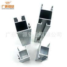 佛山厂家哑光黑色灰色咖啡色喷涂门窗铝型材阳光房型材批发