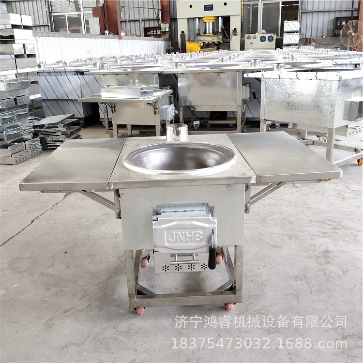 批发供应移动柴火灶全新不锈钢柴火炉家用可移动省柴灶