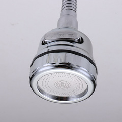 Manufacturer wholesale three-level adjustable boost spray nozzle 360-degree swivel bubbler kitchen faucet splash-proof nozzle