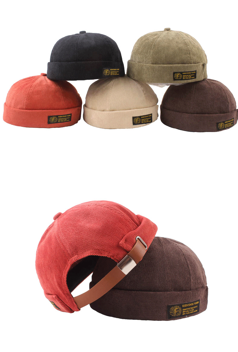 2023 New Hot Selling Landlord Hat Men's and Women's Guapi Hat Winter Hat Literary Youth Hat Men's Landlord Hat Guapi Hat_voghion.com