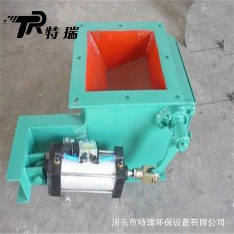 翻板阀400*400双层轴承翻板阀双层双开翻板阀除尘器重锤翻板阀厂