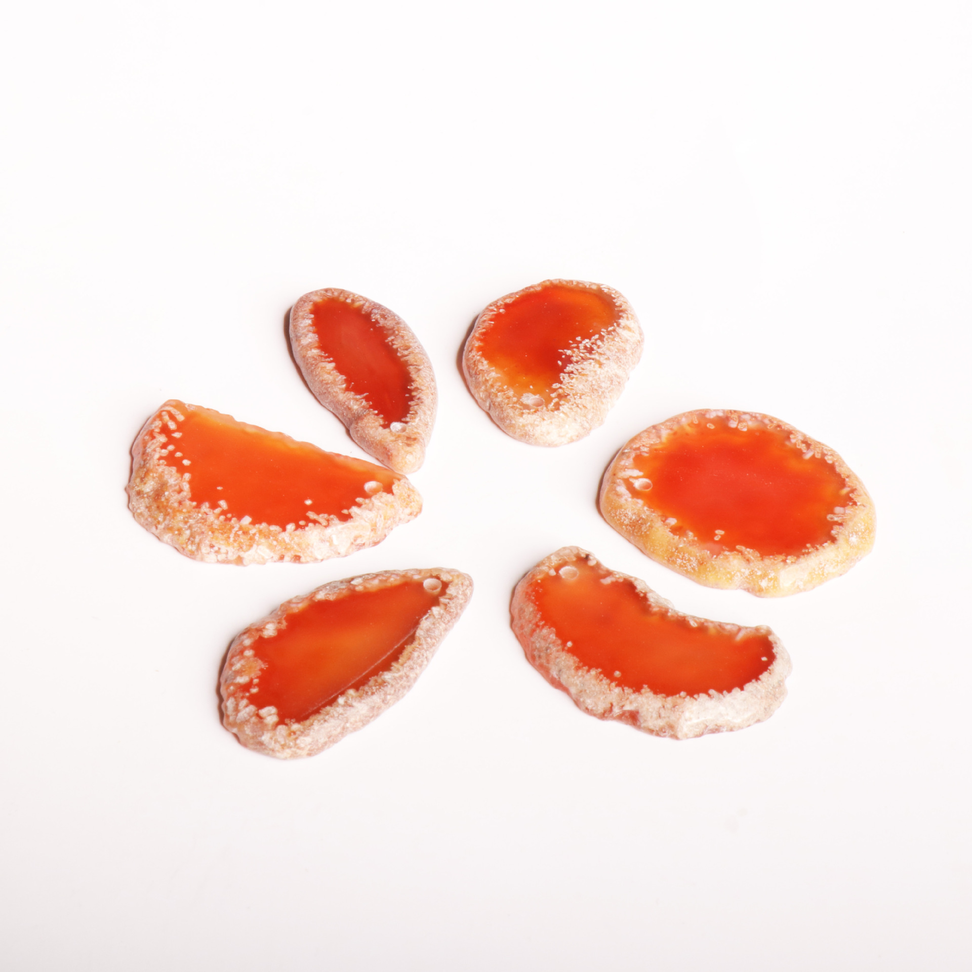 Fashion Geometric Agate Polishing Jewelry Accessories 1 Piece