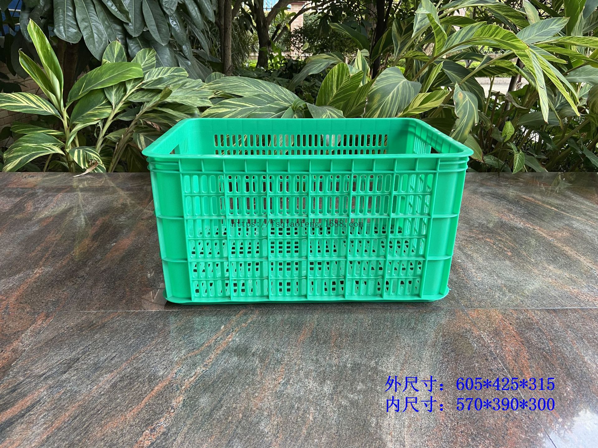 乔丰牌 AA2号箩  食品级周转箩筐加厚耐用工业物料塑料箩水果箩筐