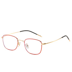 Anti-blue light myopia glasses, finished product with prescription lens, women's protective goggles, plano glasses, can be paired with color-changing myopia glasses for men, trendy