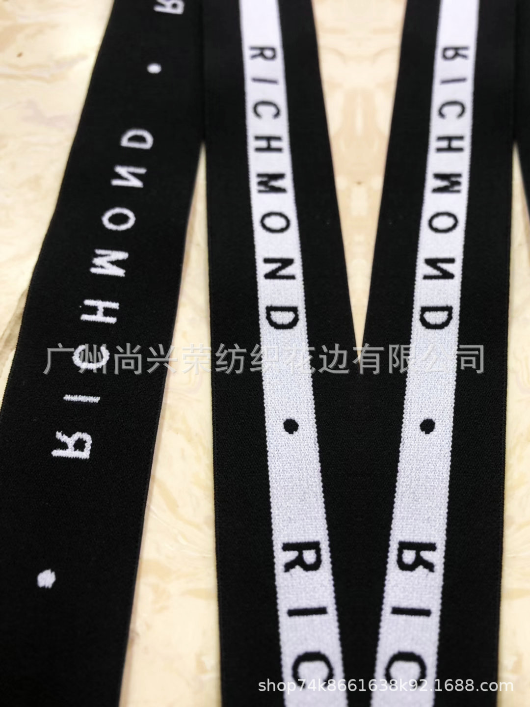 10公分松紧带 女装松紧带 新款秋冬字母松紧带 源头生产松紧带