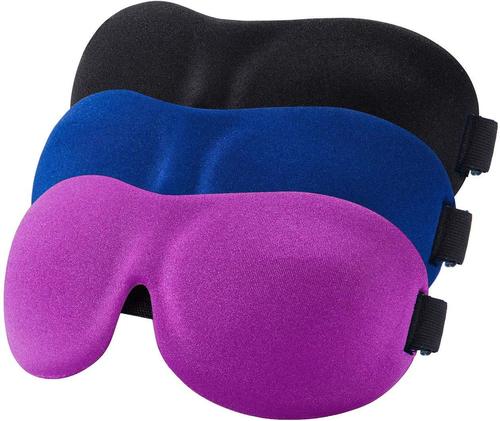 3D立体遮光睡眠眼罩飞机旅行眼罩 男女士缓解眼部疲劳透气护眼罩