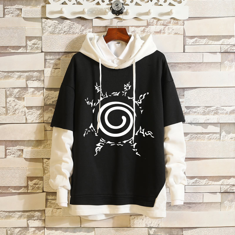 Naruto Kakashi Sasuke Sweater Men's and Women's Hooded Pullover Red Cloud Skunk Student Clothes Sweater Coat Tide Naruto Kakashi Sasuke Sweater Men's and Women's Hooded Pullover Red Cloud Skunk Student Clothes Sweater Coat Tide