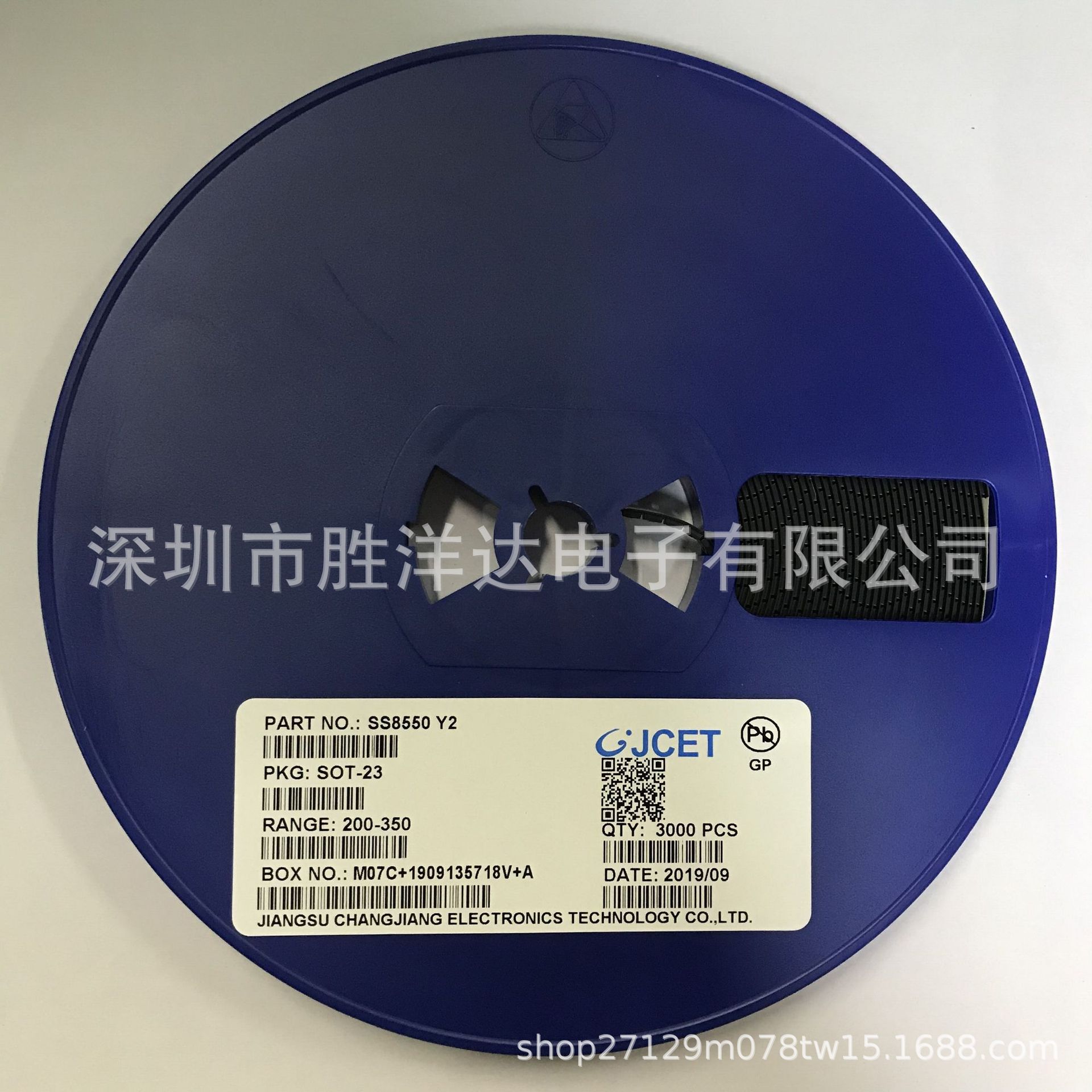 直销原装长电三极管 BC858 3J SOT-23 双极型晶体管 现货