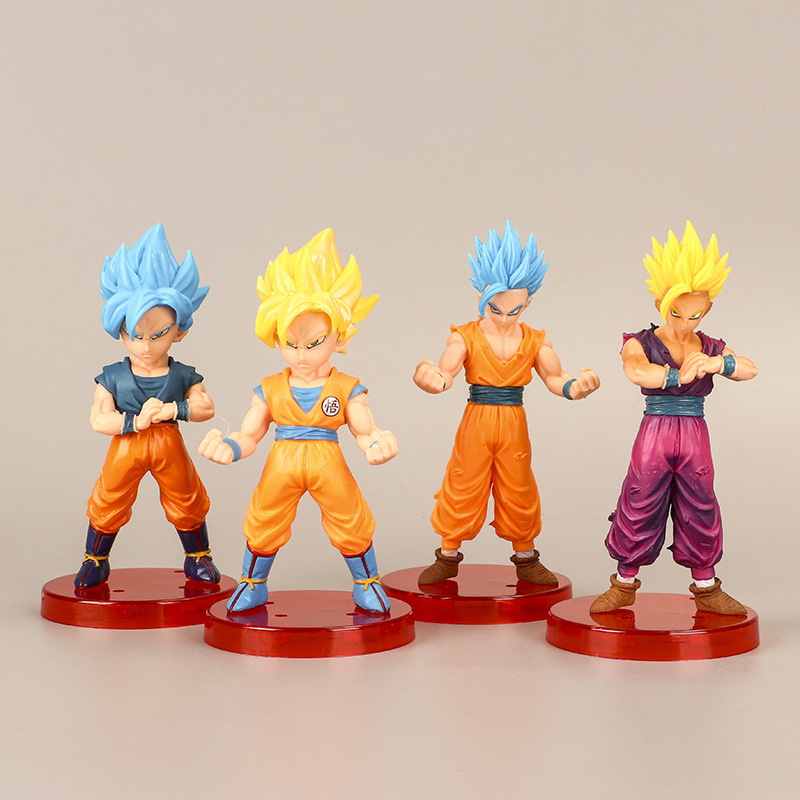 4 types of Dragon Ball figures
