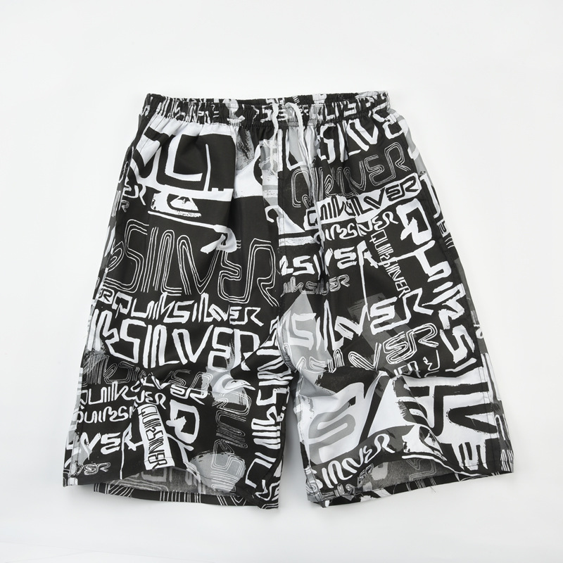 Men's Beach Casual Ditsy Floral Color Block Tree Shorts Shorts display picture 16