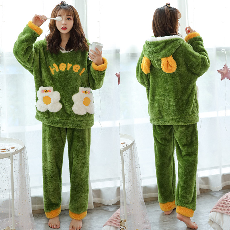 995#梅花熊-绿色1