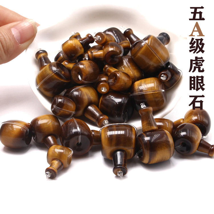 organic rosary with round beads