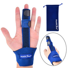跨境爆品HailiCare手指夹板腱鞘护具护腕护指康复矫正板工厂直发