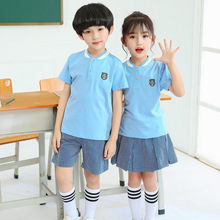 夏季新款幼儿园园服学院风韩版儿童毕业服夏季班服套装小学生校服