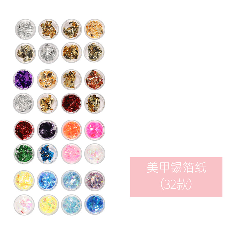 Amazon Venta caliente herramientas de uñas traje de uñas accesorios de papel de estaño pintura pluma punto taladro pluma pinzas herramientas