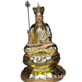 寺庙供奉地藏菩萨佛像地府神像图片树脂玻璃钢河南佛像厂直销